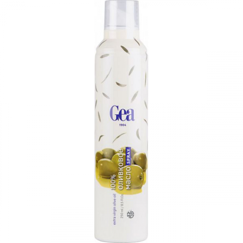 Масло Gea 1904 extra virgin 100% оливковое нерафинированное спрей 250 мл