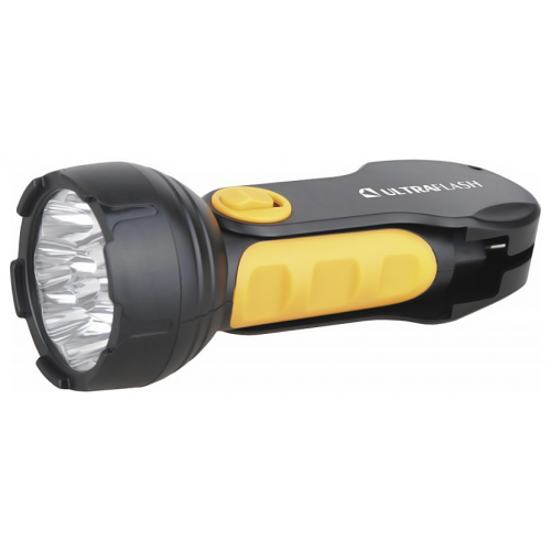 Туристический фонарь Camelion Ultraflash Akku Profi LED3816 желтый/черный, 1 режим