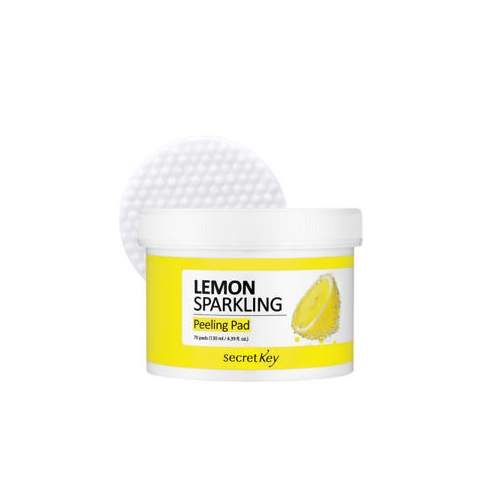 Диски ватные для очищающие Lemon Sparkling Peeling Pad 70шт