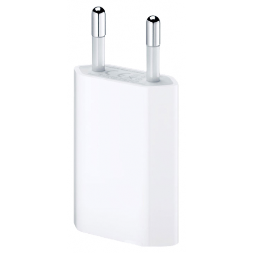 Сетевое зарядное устройство Apple USB Power Adapter, 1xUSB, 1 A, (MD813ZM/A) white