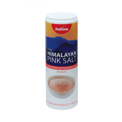 Соль пищевая морская Гималайская мелкая Атлантика пластиковая туба 0.250 кг