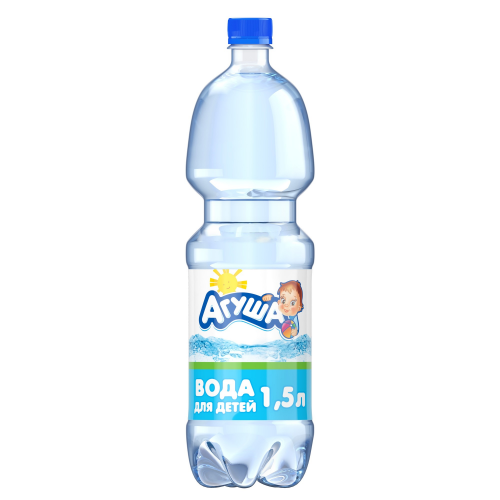 Детская вода Агуша с рождения 1,5 л