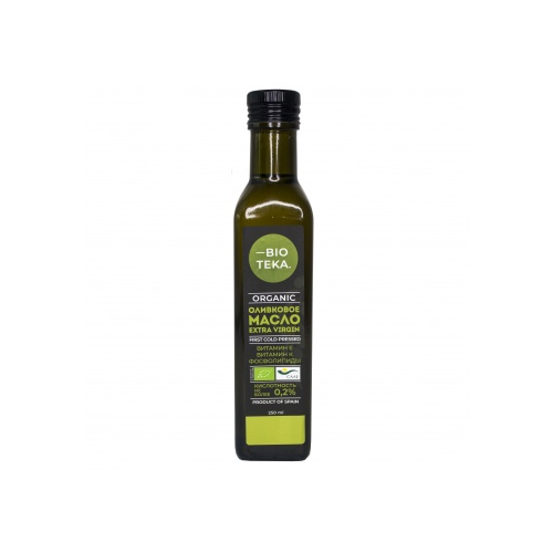 Органическое оливковое масло Биотека Extra Virgin 250 мл