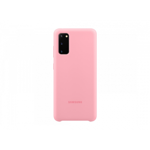 Чехол Samsung Silicone Cover X1 для Galaxy S20 Pink