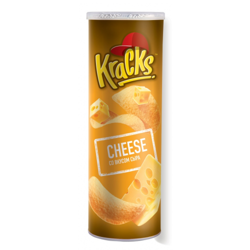 Чипсы картофельные Kracks со вкусом сыра 160г