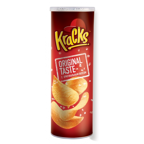 Чипсы картофельные Kracks с оригинальным вкусом 160г