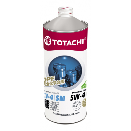 Моторное масло Totachi Premium Diesel Fully Synthetic CJ-4/SM 5W40 1 л