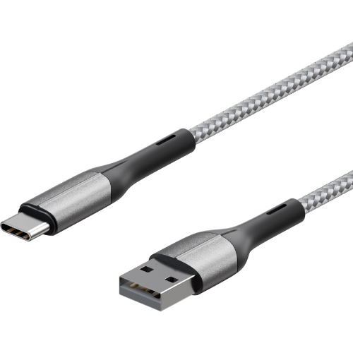 Кабель InterStep USB3.0 2м, Silver (IS IS-DC-TPCU3NYSL-200B210)