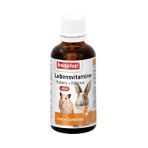 Витаминный комплекс для грызунов Beaphar Lebensvitamine, 50 мл
