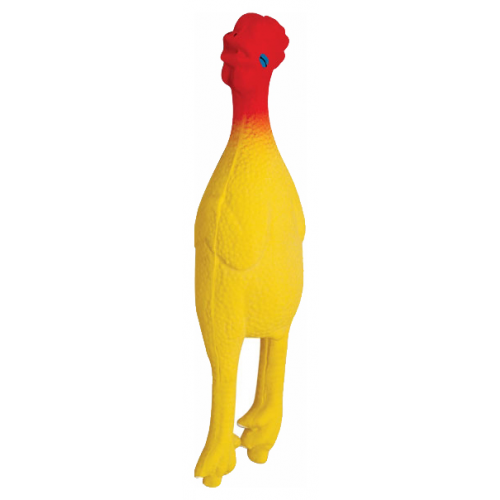 Жевательная игрушка для собак Triol Петух, красно-желтый, 35 см