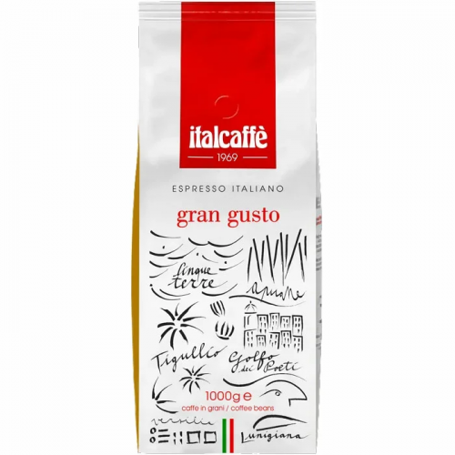 Кофе в зернах ITALCAFFE Gran Gusto, 1 кг
