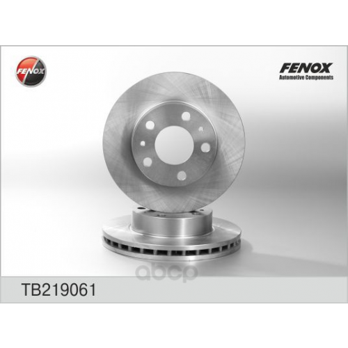 Тормозной диск FENOX передний для Fiat Ducato/Peugeot Boxer/Citroen Relay all 06- TB219061