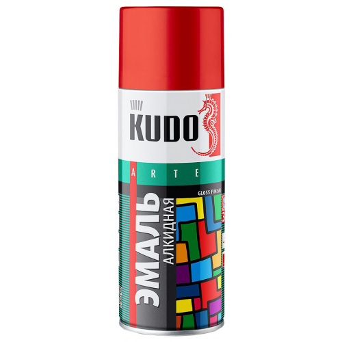 Эмаль Kudo Универсальная Зеленая 520 Мл KU-10081