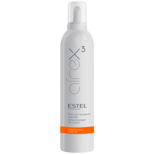 Мусс для волос Estel Professional Airex для создания локонов сильной фиксации 400 мл