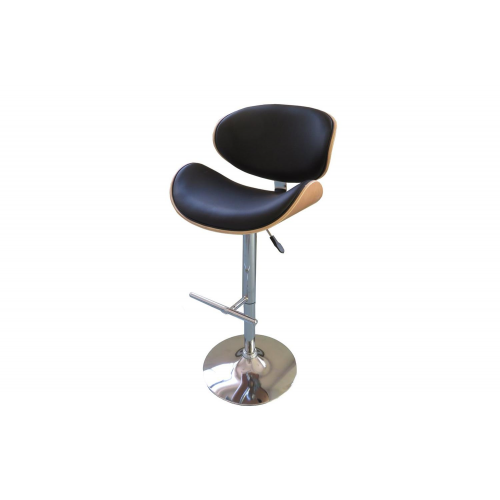 Барный стул Hoff Flex MLM-620058, хром/черный