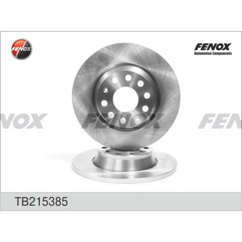 Тормозной диск FENOX задний для Skoda Octavia 04-/Volkswagen Golf -08, Passat -10 TB215385