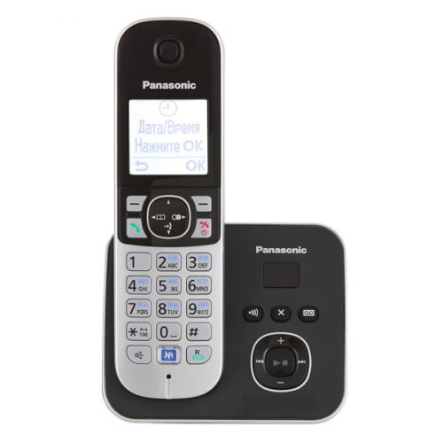 DECT телефон Panasonic KX-TG6821RUB Silver/Black