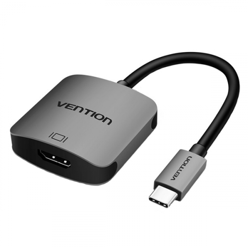 Адаптер Vention USB Type-C-HDMI, M-F Black (CGLHA)