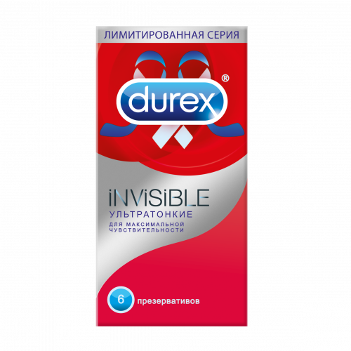 Презервативы Durex Invisible ультратонкие N6