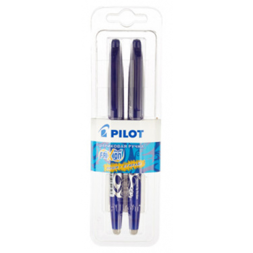 Набор ручек гелевых Pilot Frixion BL-FR-7, синяя, 0,5 мм, 2 шт