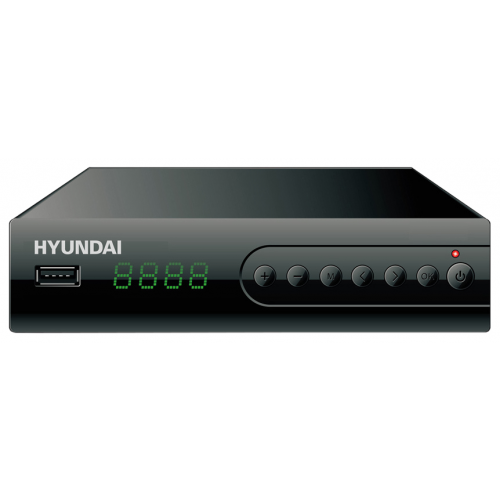 DVB-T2 приставка Hyundai H-DVB560 Black