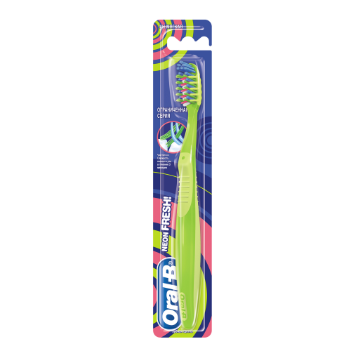 Зубная щетка Oral-B Neon Fresh 40 Мягкая 1 шт