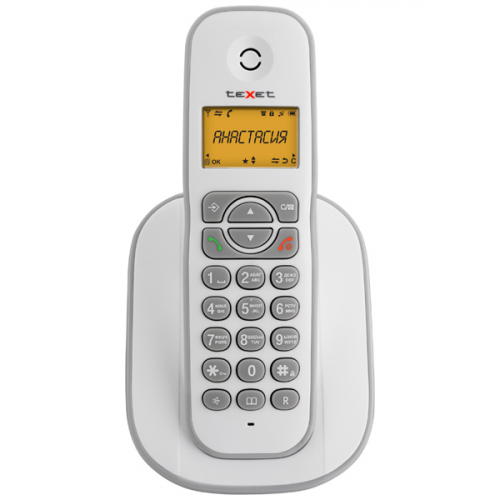 DECT телефон teXet ТХ-D4505A Grey