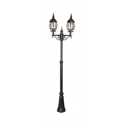 Уличный фонарный столб Elektrostandard Farola NLG99HL004 черный E27 классический