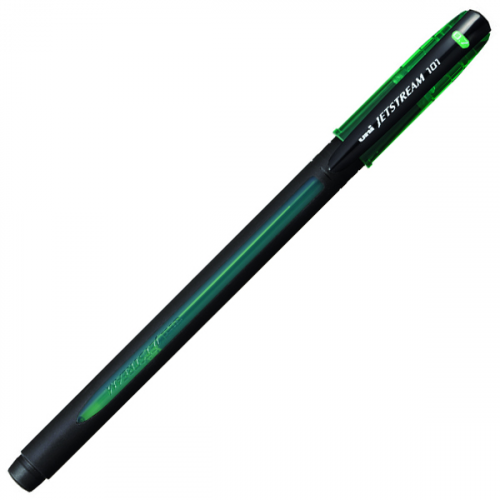 Ручка шариковая UNI Jetstream SX-101, зеленая, 0,7 мм, 1 шт