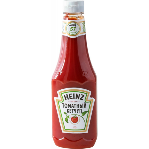 Кетчуп томатный Heinz в бутылке 570 г