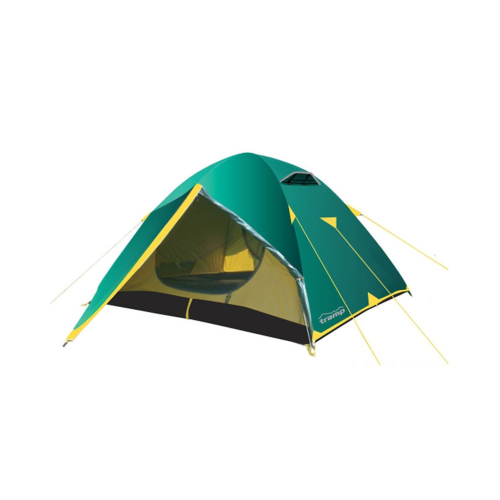 Палатка Tramp Nishe 3 V2 зеленый Цвет зеленый