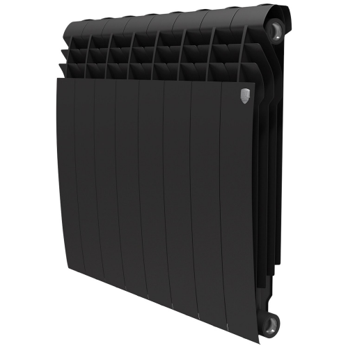 Биметаллический радиатор Royal Thermo BiLiner 500 4 секции черный