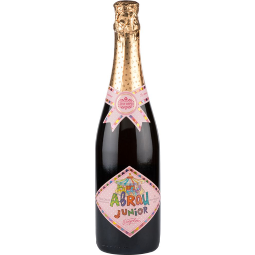 Напиток сильногазированный Abrau Junior розовое из виноградного сока стекло 0.75 л