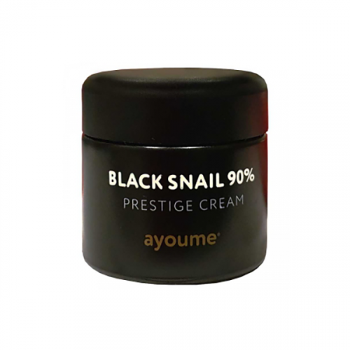 Крем для лица муцином черной улитки AYOUME 90% Black Snail Prestige Cream 70 мл