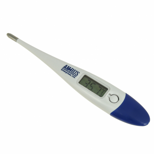 Термометр Amrus Amdt-10 электронный с цифровым дисплеем и полужестким наконечником