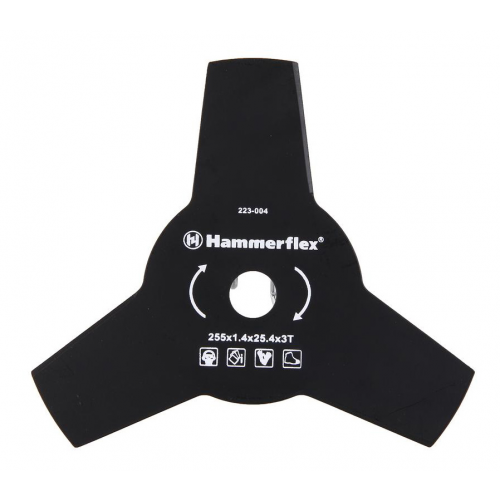 Нож для триммера Hammer Flex223-004 58639 255 мм 3 лопасти
