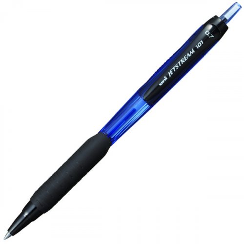 Ручка шариковая UNI Jetstream SXN-101, синяя, 0,7 мм, 1 шт