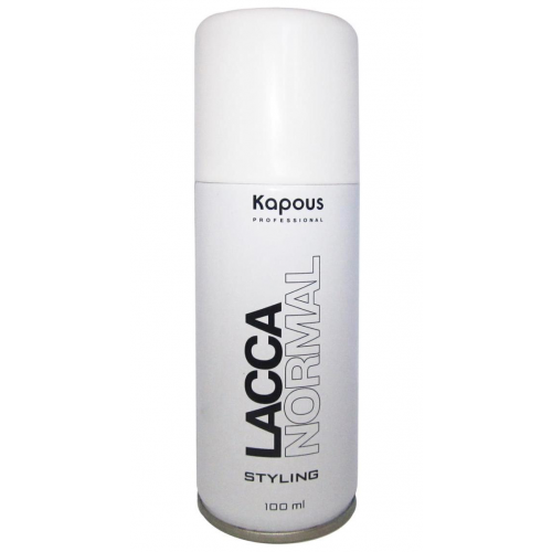 Лак аэрозольный для волос Kapous Professional нормальной фиксации, 100 мл