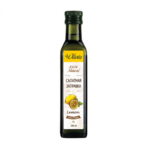 Заправка салатная Масляный король оливия с цедрой лимона 250 мл