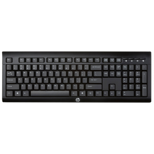Беспроводная клавиатура HP K2500 Black (E5E78AA)