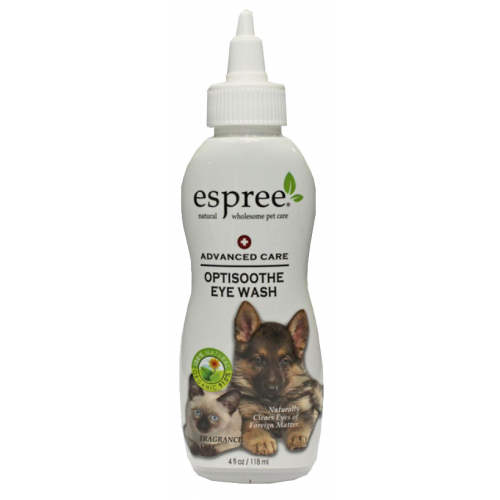 Лосьон для очищения глаз кошек и собак Espree Optisoothe eye wash, 118 мл