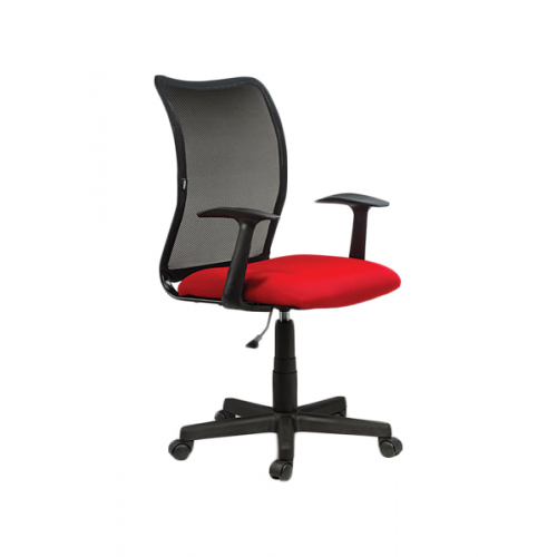 Офисное кресло BRABIX Spring MG-307 Красное/черное