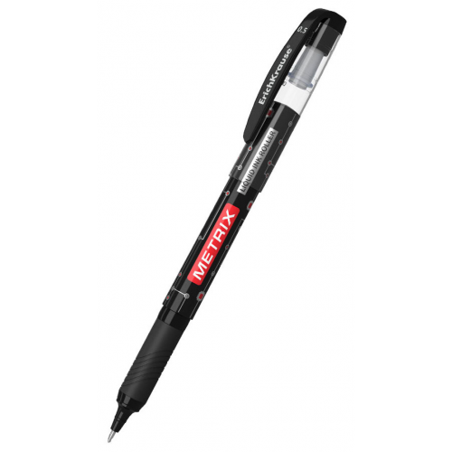 Ручка-роллер ErichKrause® Metrix®, цвет чернил черный