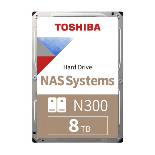 Жесткий диск Toshiba NAS N300 HDWG480UZSVA 8 ТБ (HDWG480UZSVA)