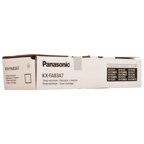Картридж для лазерного принтера Panasonic KX-FA83A7, черный, оригинал
