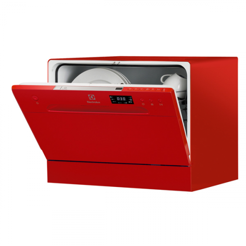 Посудомоечная машина компактная Electrolux ESF2400OH red