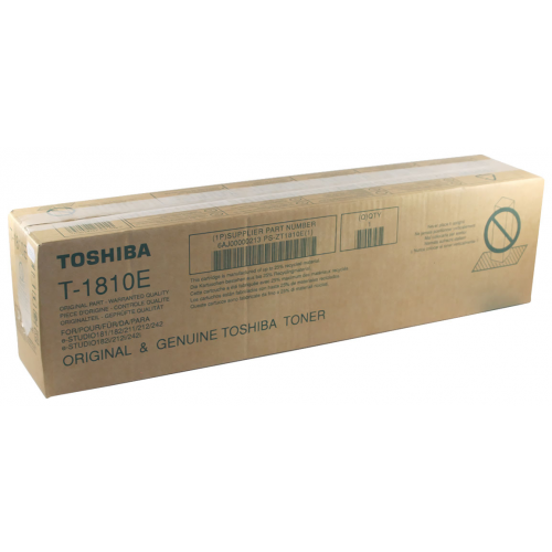 Картридж для лазерного принтера Toshiba T-1810E, черный, оригинал