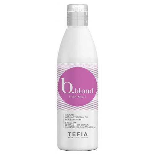 Шампунь для светлых волос с абиссинским маслом Tefia Bblond Treatment Shampoo 250 мл