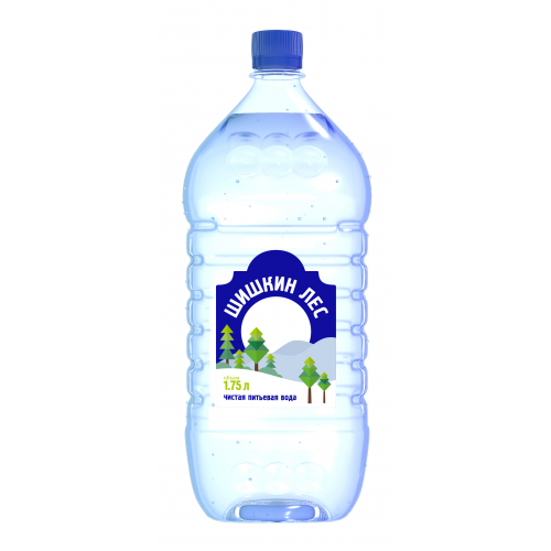 Вода питьевая Шишкин лес негазированная пластик 1,75 л