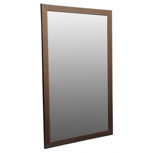 Зеркало настенное Мебелик 833 80х130 см, темно-коричневый
